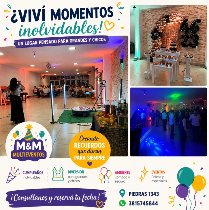 Salón M&M Multieventos